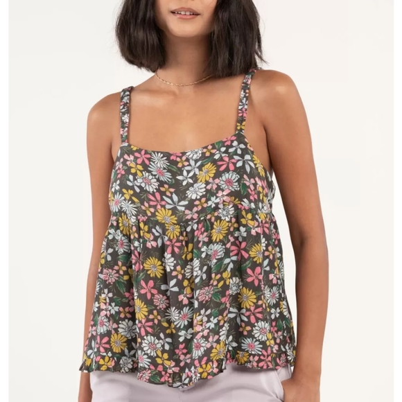 Volcom Size Small Flowy Tank Top - Picture 8 of 8